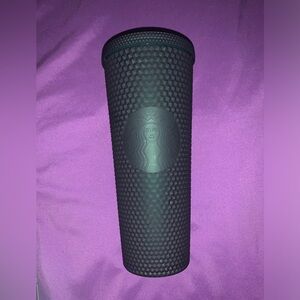 Starbucks tumbler.